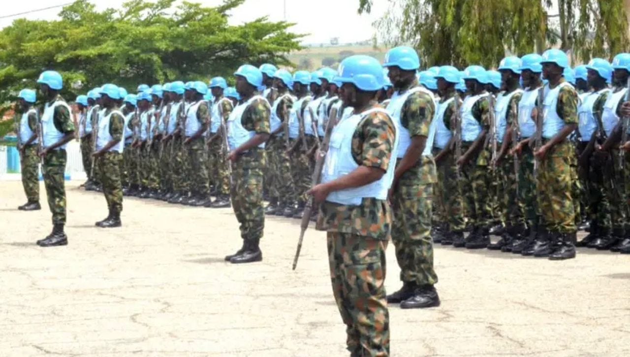 Nigeria deploys troops to Gambia for peacekeeping mission