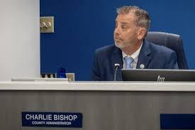 Manatee Commissioners Delay Discussion on County Administrator Charlie Bishop’s Future