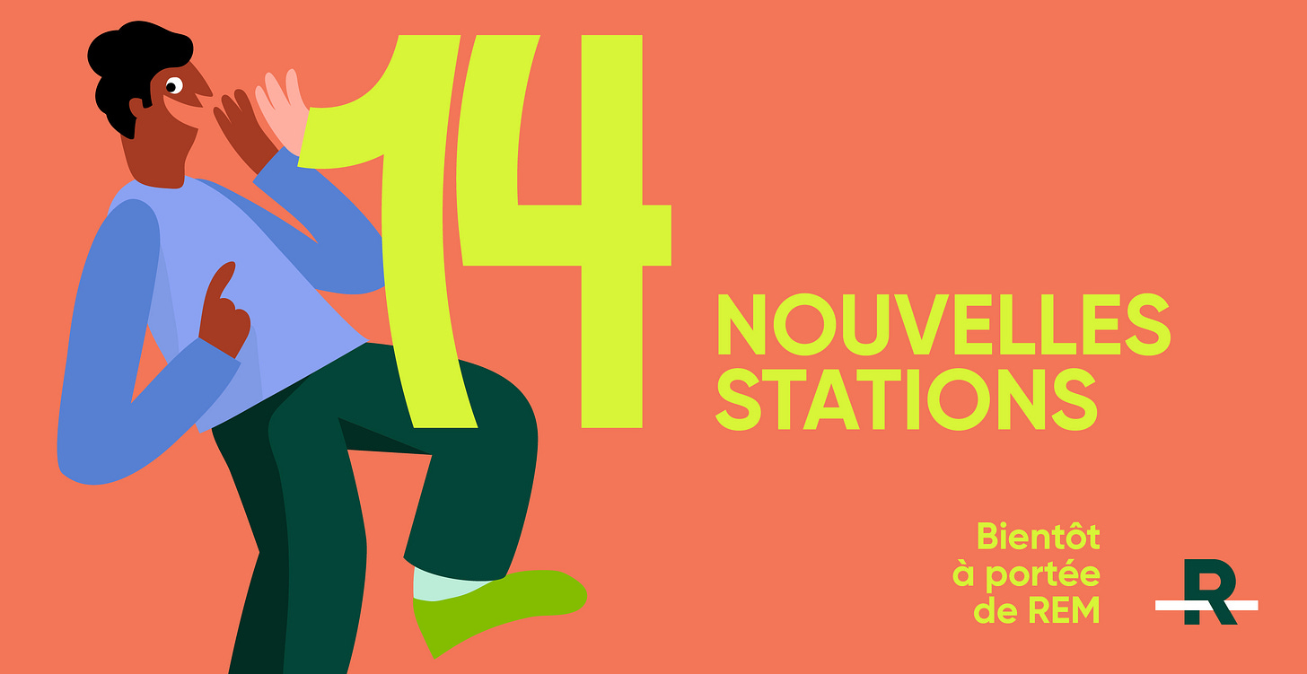 14 nouvelles stations