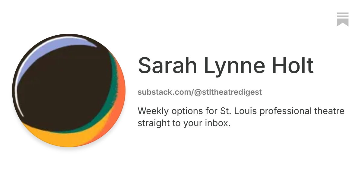 Sarah Lynne Holt | Substack