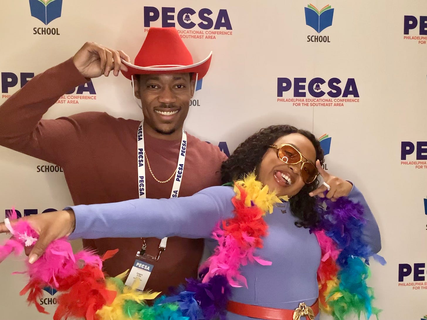 Abbott Elementary on X: "PECSA WEEKEND EVERYBODY MAKE SOME NOISE! 🎉  https://t.co/9HW9VlJFc8" / X