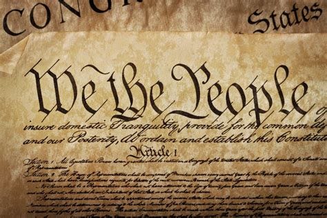 Do You Believe in the Constitution?