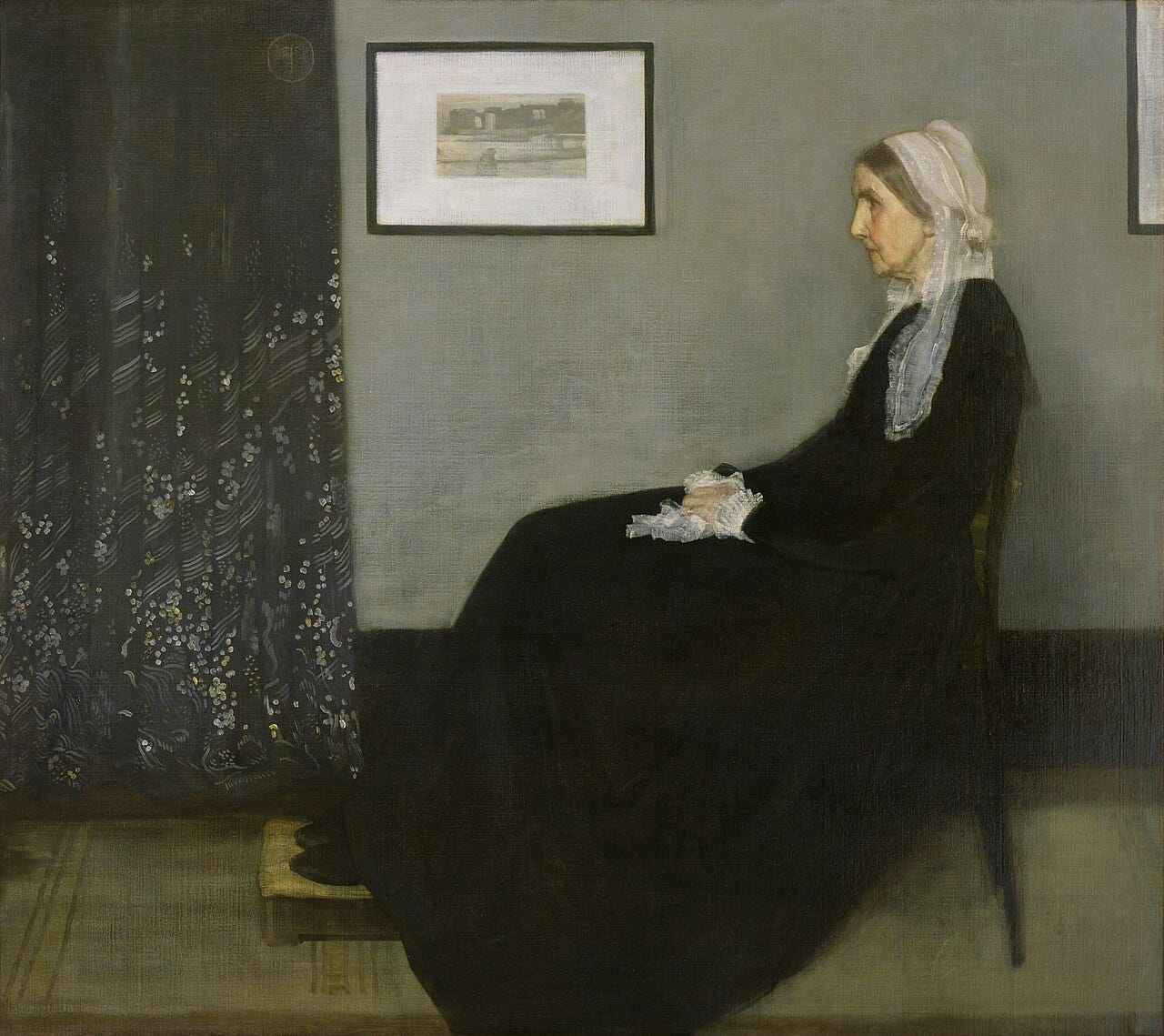 Whistler's Mother, James McNeill Whistler, 1871 Whistler's Mother, James McNeill Whistler, 1871