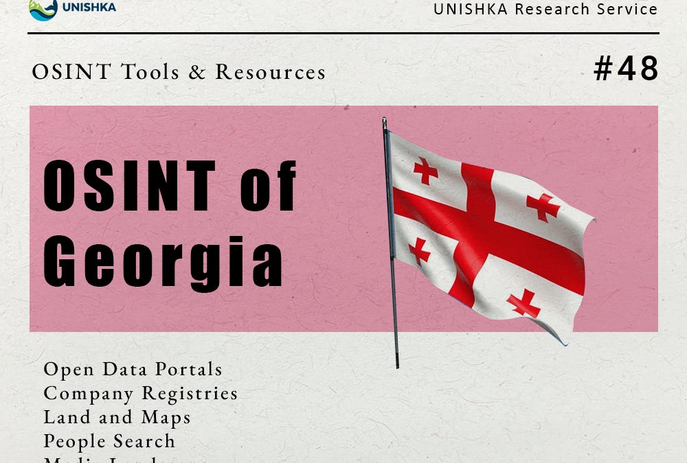 OSINT of Georgia🇬🇪🇬🇪🇬🇪