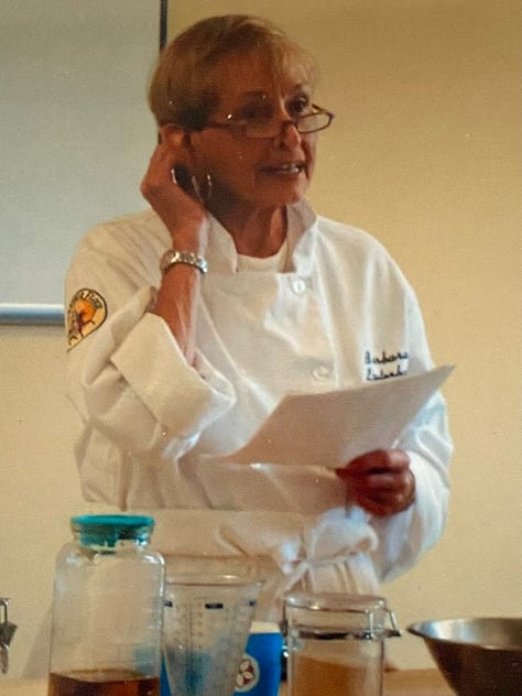 BSL in her element, that's little Sammy on the left and Chef Sam with the sugar