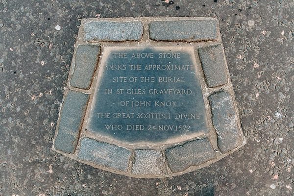 John Knox's Grave - Atlas Obscura