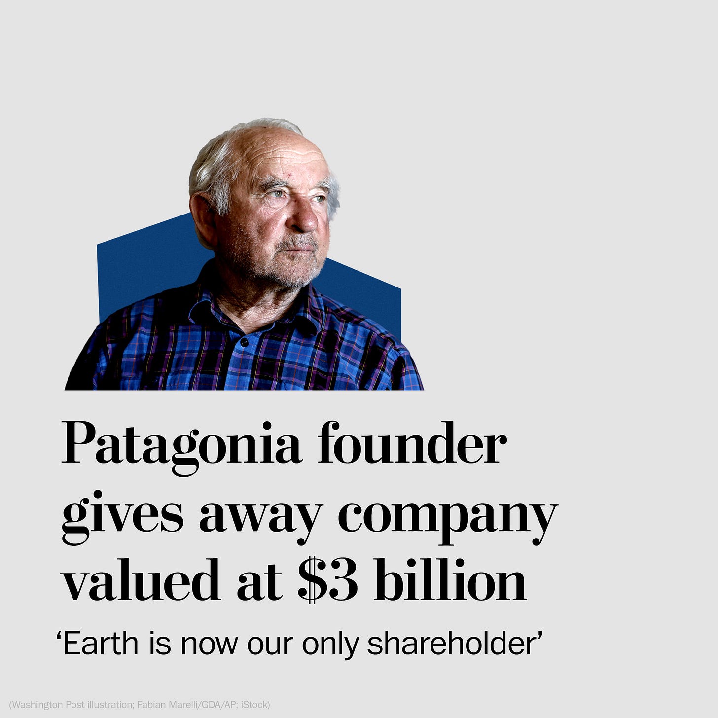 Patagonia founder Yvon Chouinard gives away company - The Washington Post