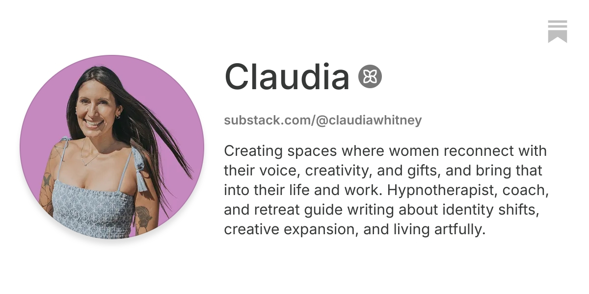 Claudia | Substack