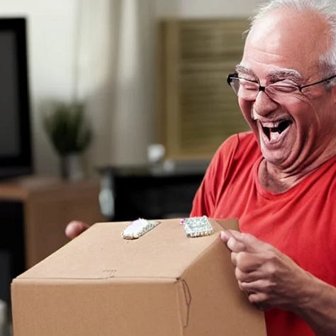 La compañía que inventó la asociación entre una caja de cartón y la felicidad.