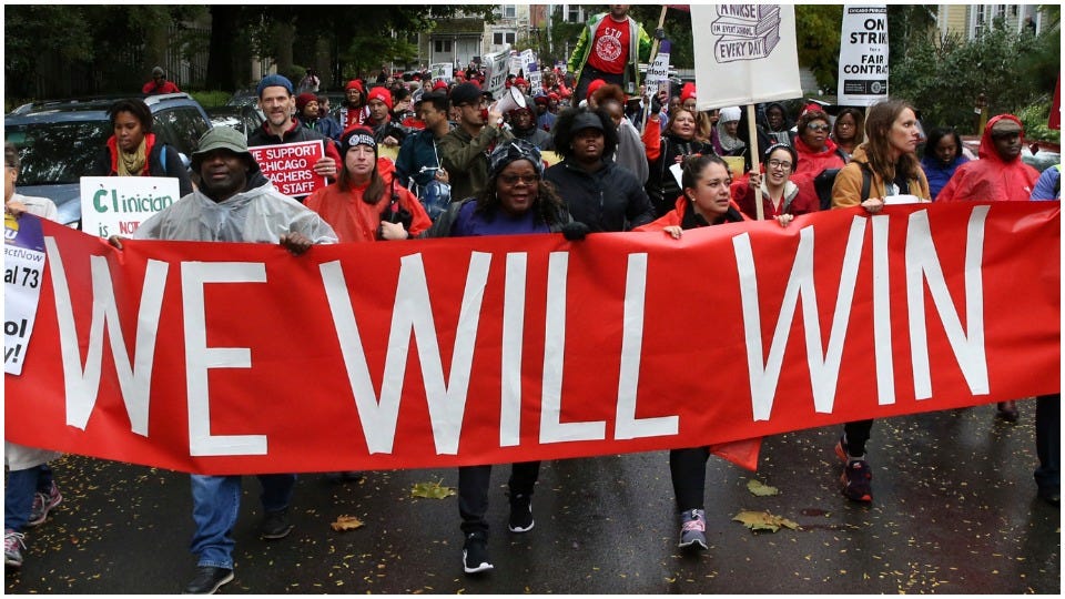 Strike wave: Unity on the picket line and at ballot box – People's World