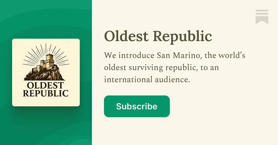 Oldest Republic | Substack