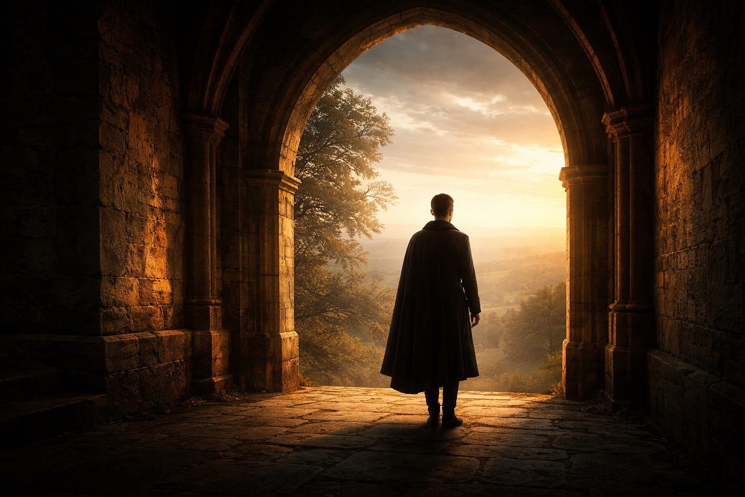 Between appearance and reality, consciousness chooses the world it will inhabit.