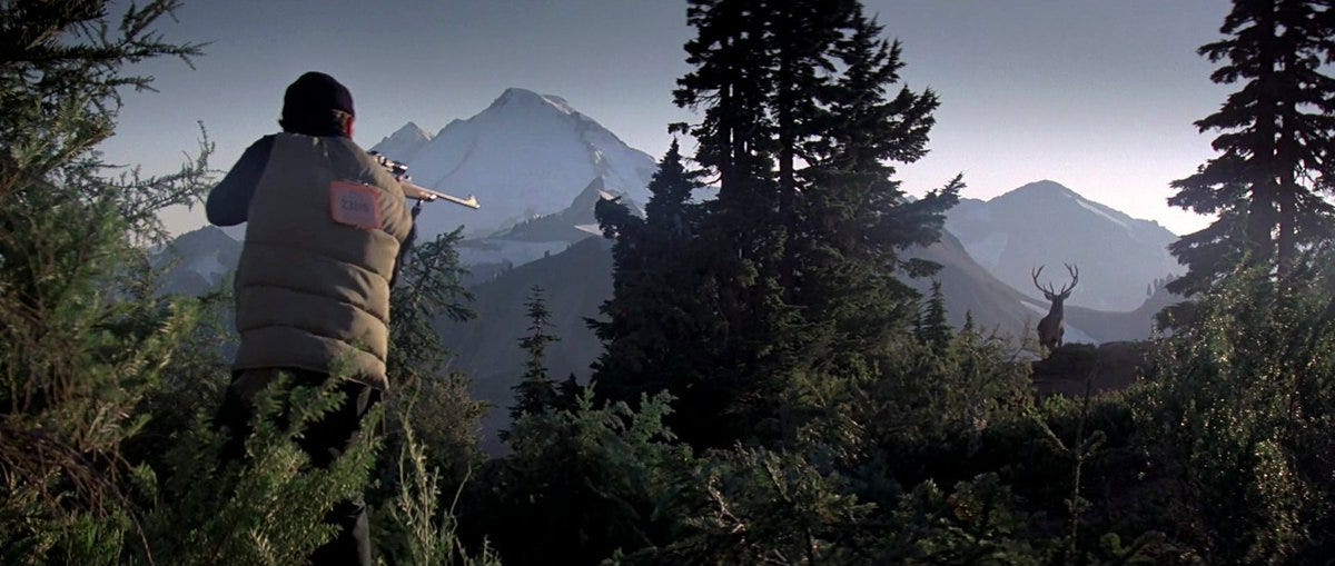 THE DEER HUNTER (1978) Cinematography by Vilmos Zsigmond Directed by  Michael Cimino Explore more shots in our database: https://t.co/z8qbeAhwjA