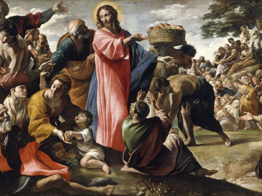 Feeding the multitude - Wikipedia