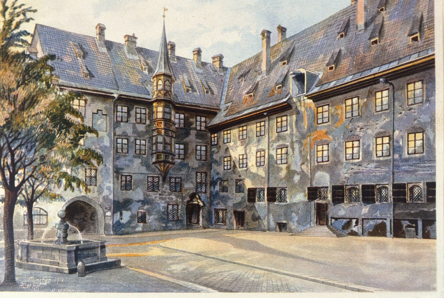 Painting by Adolf Hitler