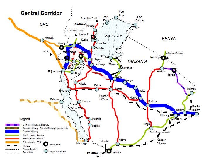 Central Corridor in East Africa