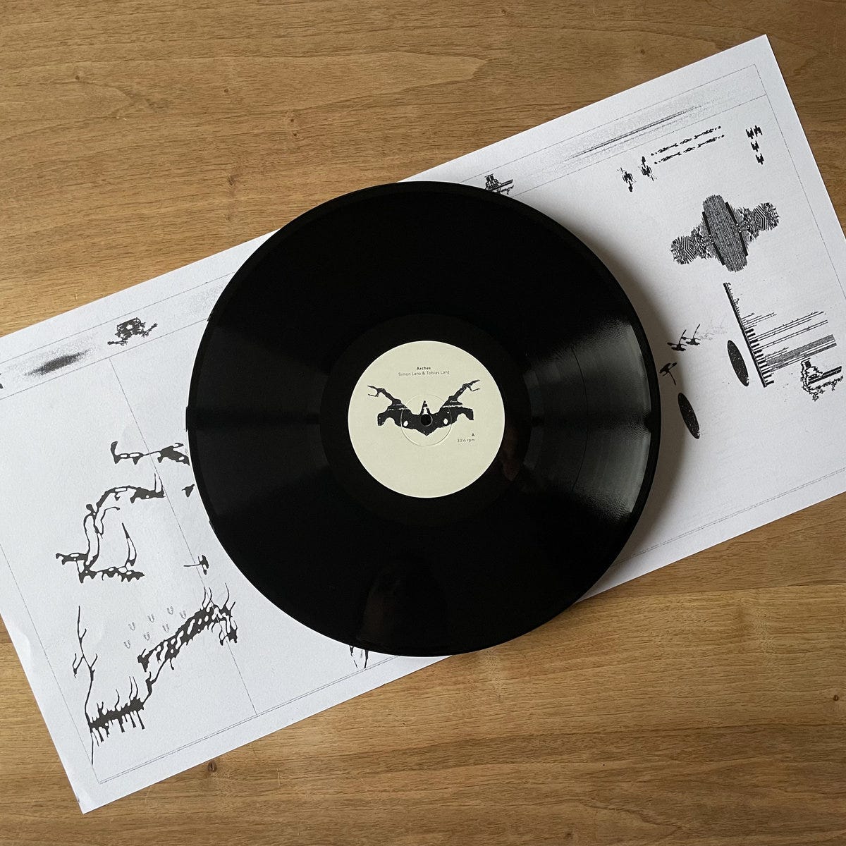 Simon Lanz & Tobias Lanz, SIMON LANZ & TOBIAS LANZ – Arches, (Limited Vinyl and 4-Page Booklet, Digital album), HG2306, Hallow Ground, 2024