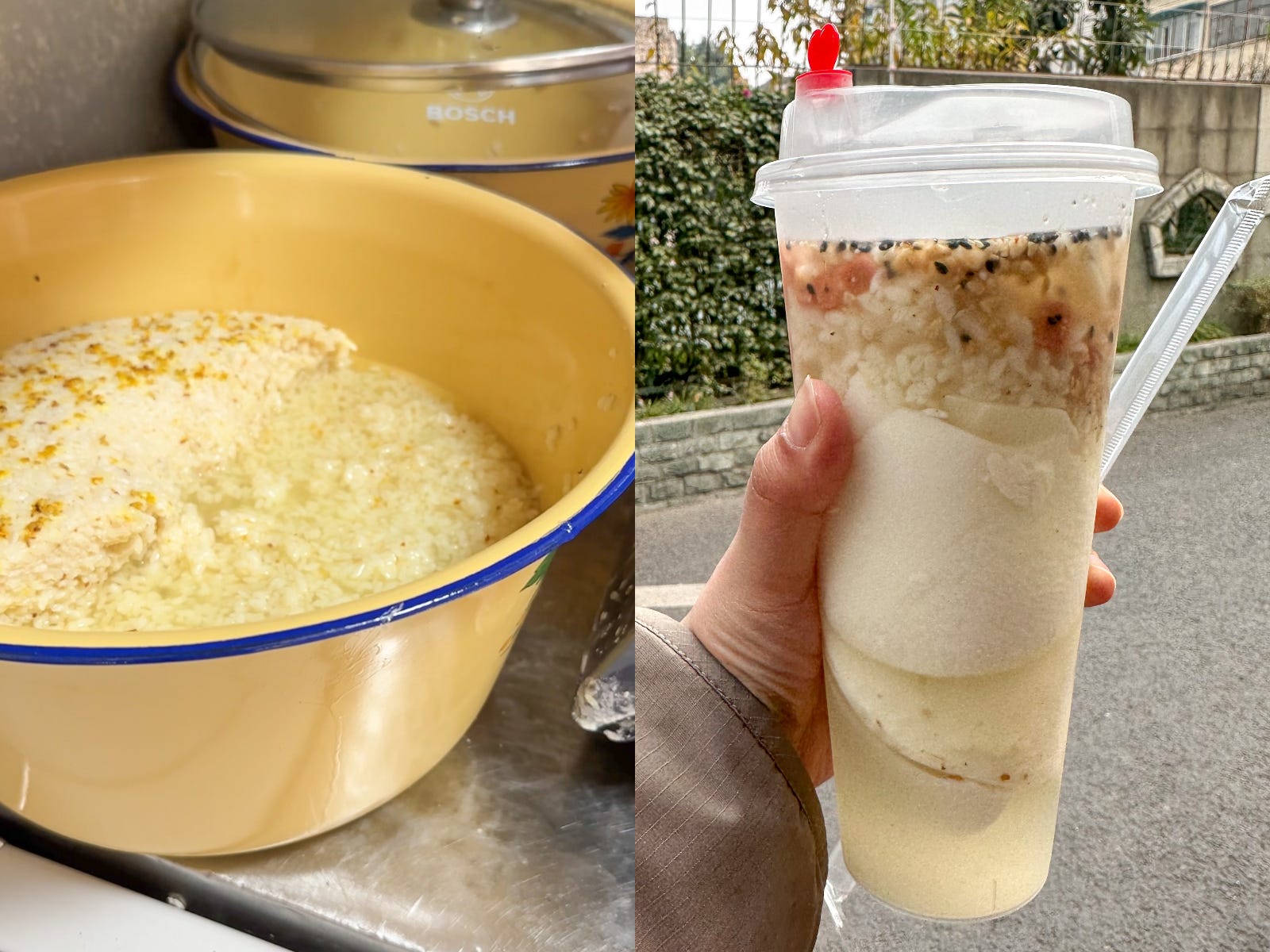 Vietnamese Rice Alcohol Dessert