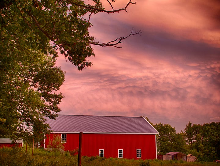 Colorful sky