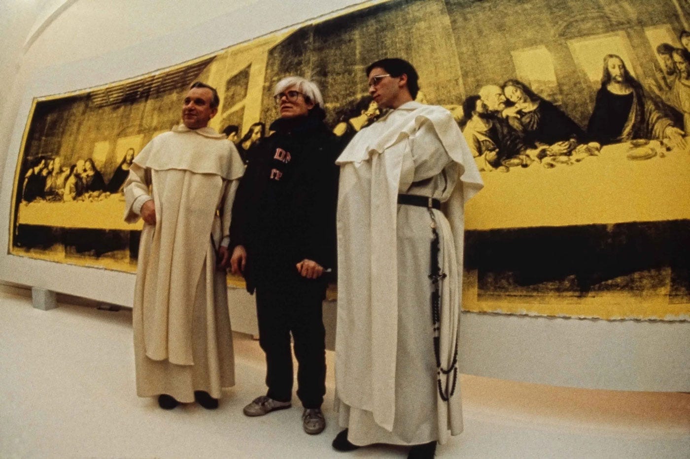 Warhol Last Supper Milan opening night Warhol Last Supper Milan opening night