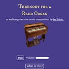 On the web, this reed organ lives forever 