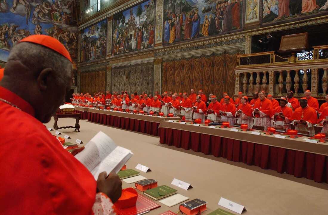 Word of the Week: The papal 'conclave' and its secretive origins : NPR