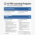 C21. AI Agents Practitioner PM (AI PM Learning Program)