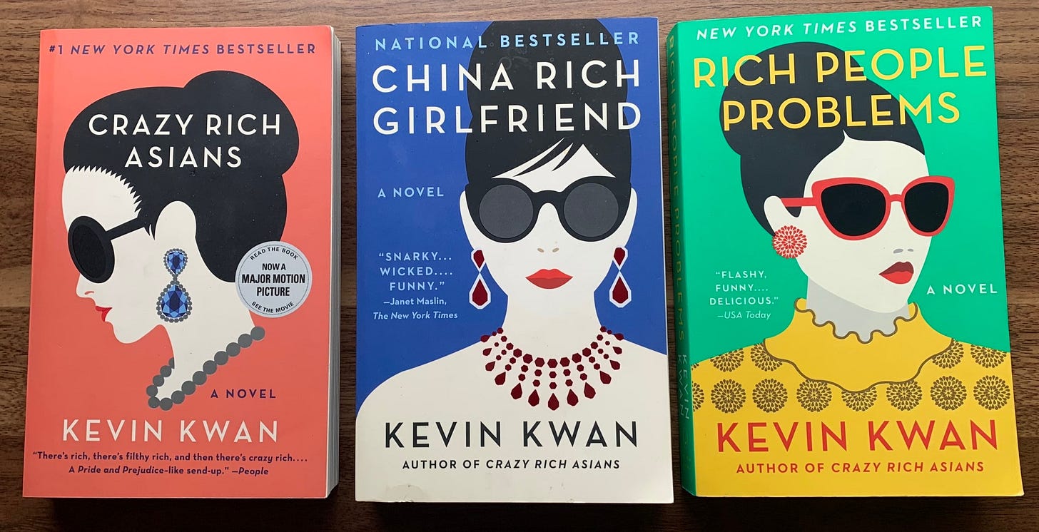 Crazy Rich Asians Trilogy by Kevin Kwan - Etsy