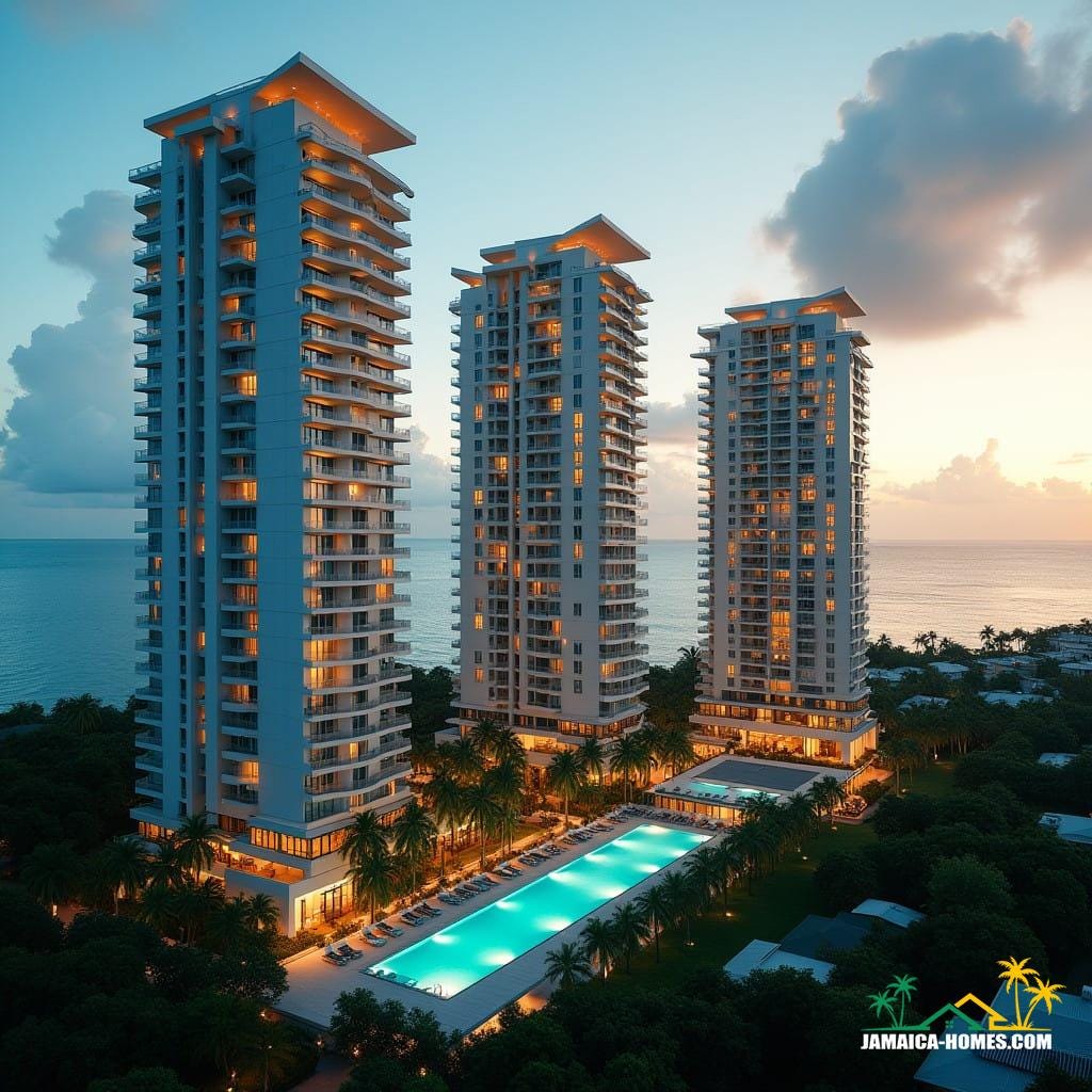 Luxury real estate scheme in jamaica caribbean