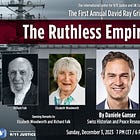 Watch The First Annual David Ray Griffin Lecture: "The Ruthless Empire Post-9/11" Streamed Live Today at 6pm UK / 7:00 PM CET / 1:00 PM EST / 10:00 PST