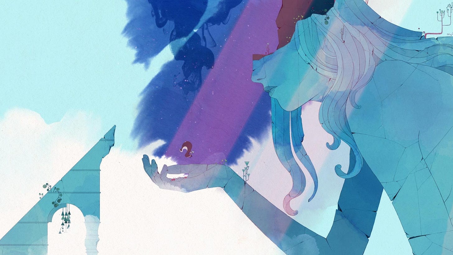 Gris looks just so beautiful, but just so empty | Rock Paper Shotgun