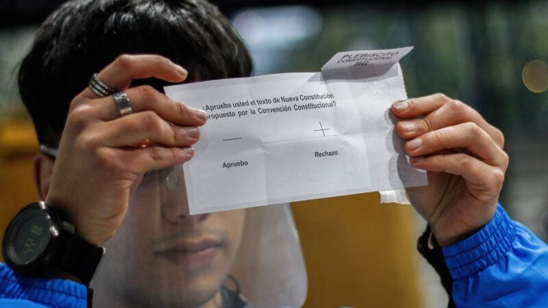 Chile Rejects Constitution That Would Have Disbanded the Senate