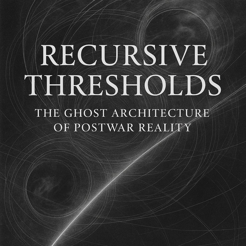 The Singularity of Form: The Manhattan Project as Metaphysical Break