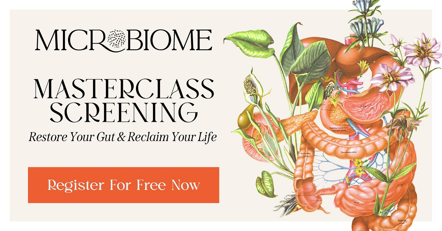 Microbiome--starts Monday