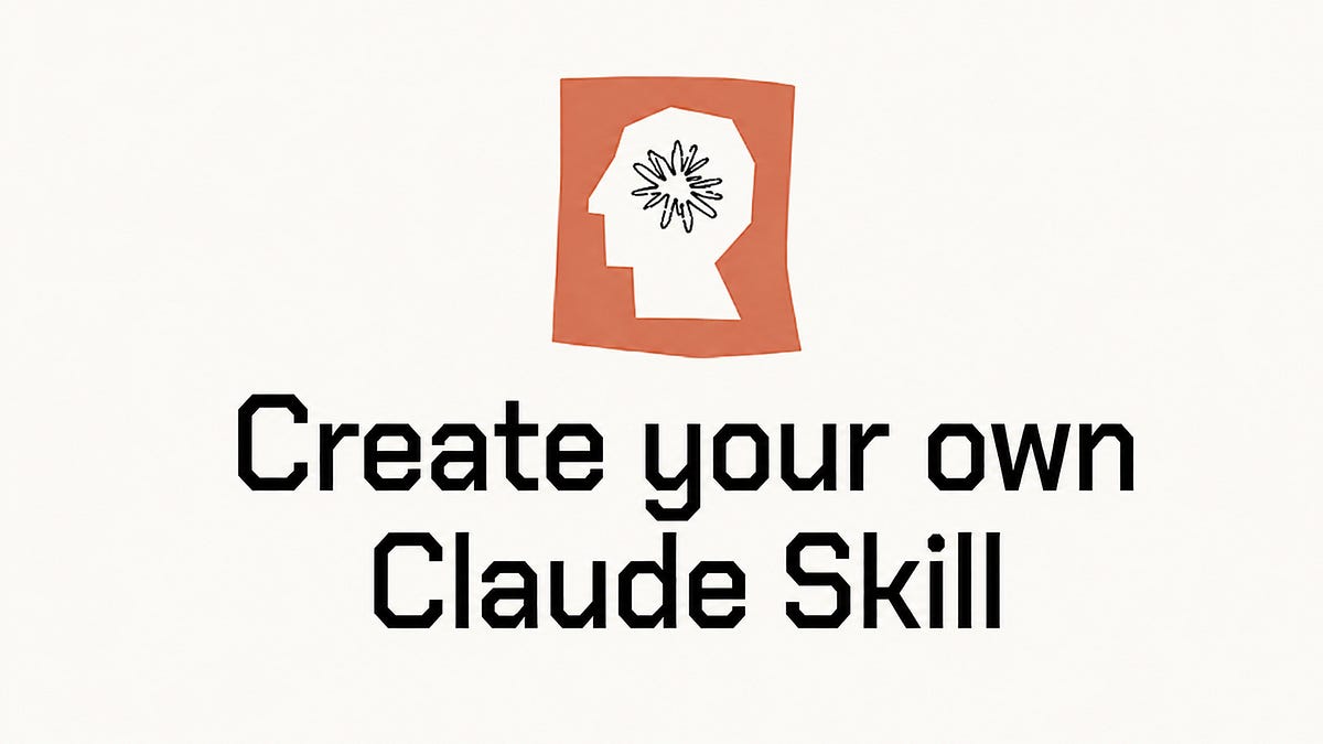 How to create your own Skill in Claude (real example)
