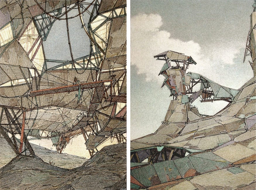 BUILDING LANDSCAPES | LEBBEUS WOODS