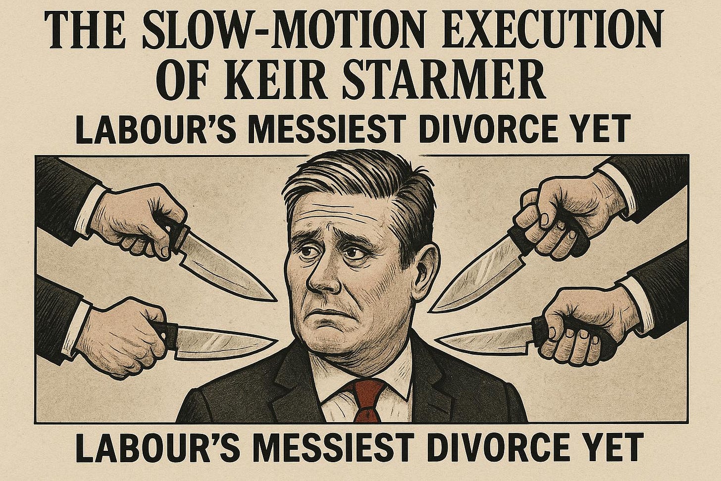 The Slow-Motion Execution of Keir Starmer
