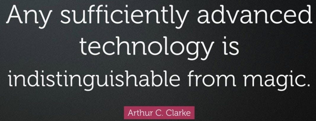 Arthur C Clarke Magic Quote Arthur C Clarke Magic Quote