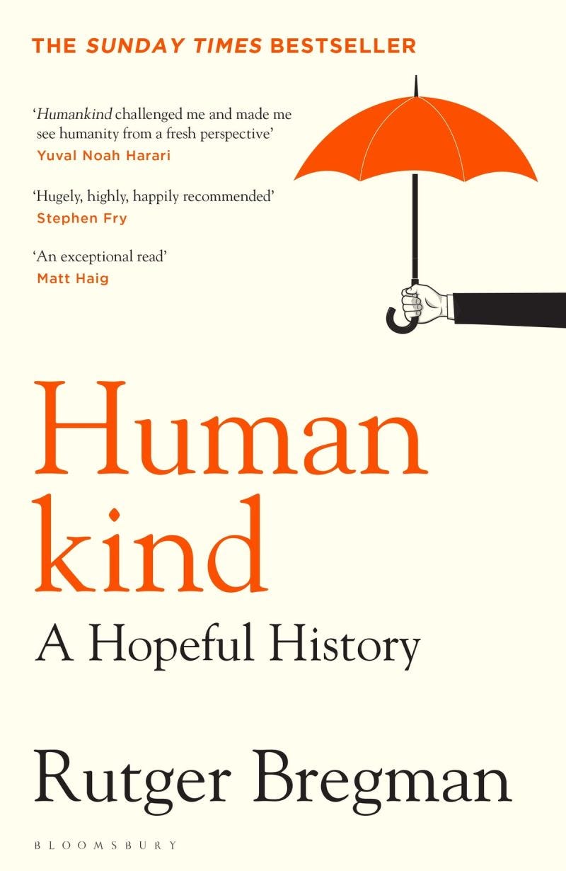 Book Cover: Humankind by Rutger Bregman