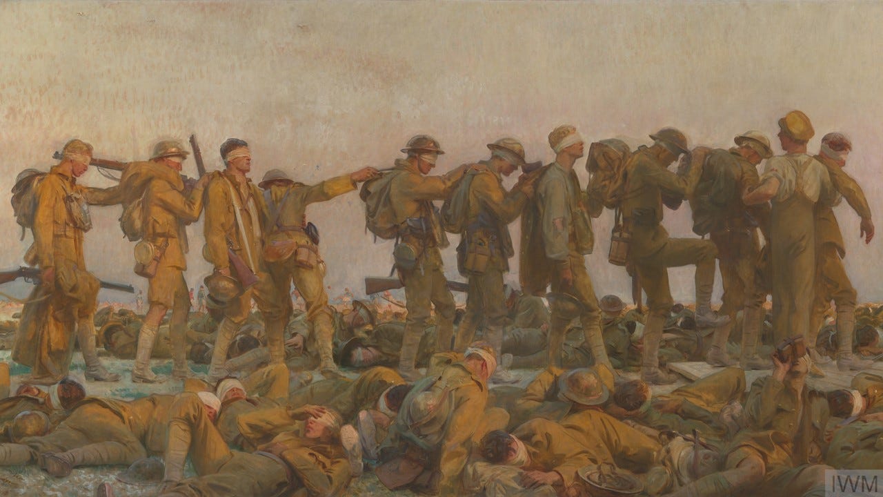 Gassed by John Singer Sargent | Imperial War Museums