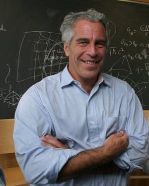 Though out of place, Jeffrey Epstein was known to surround himself with prominent scientists.