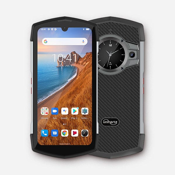 Unihertz Ticktock-Best 5G rugged samrtphone; ip68 unlocked smartphone for outdoor adventures; best tough and durable cell phone with fast charging function and waterproof camera- 3
