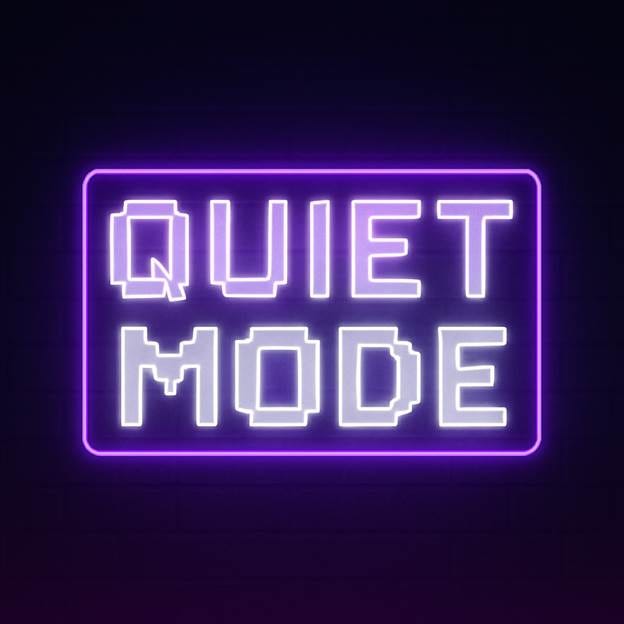Mode Silencieux en Néon