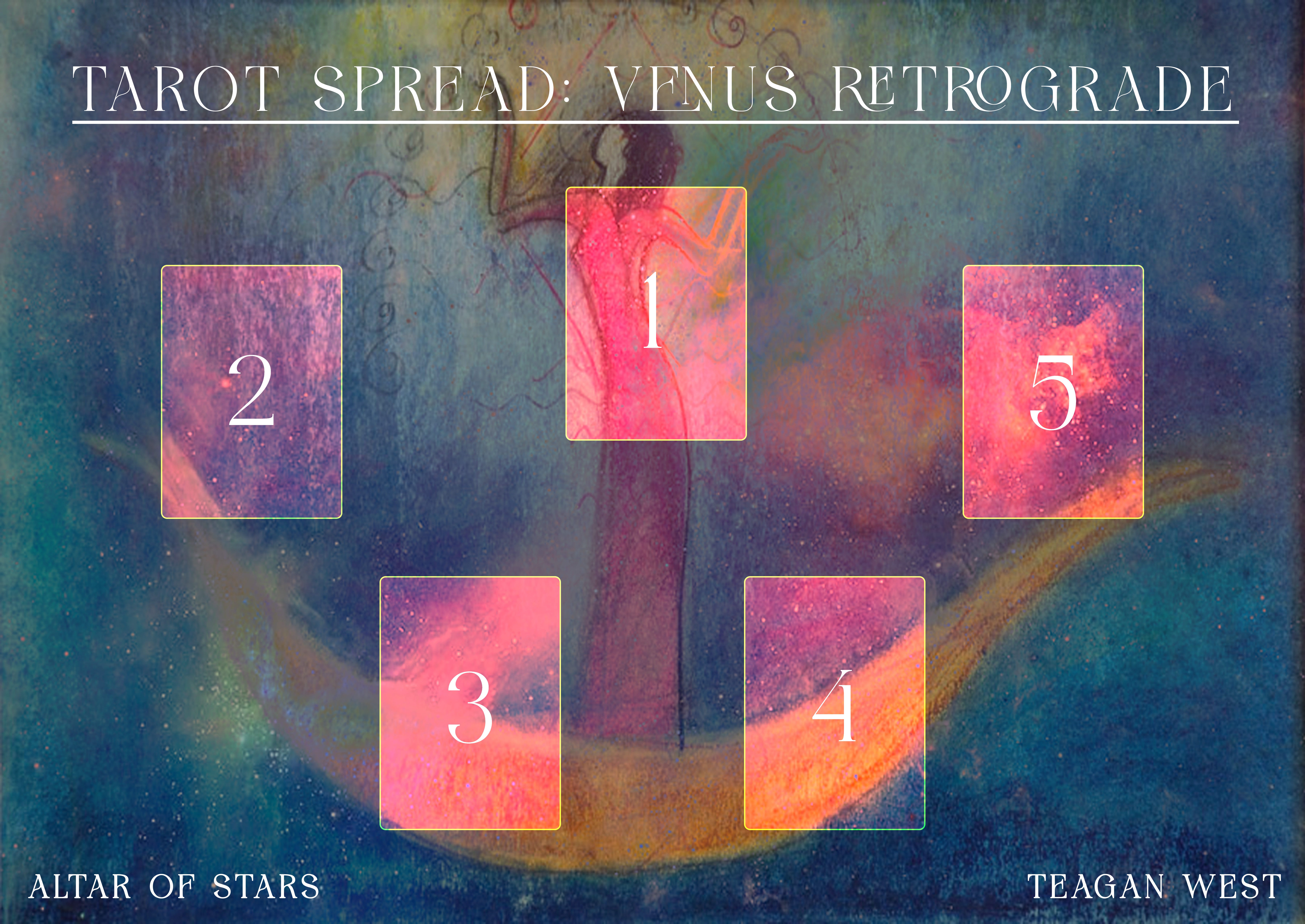 Balanced Ear Stack VENUS Retrograde Story, Tarot + Rising Sign Spells