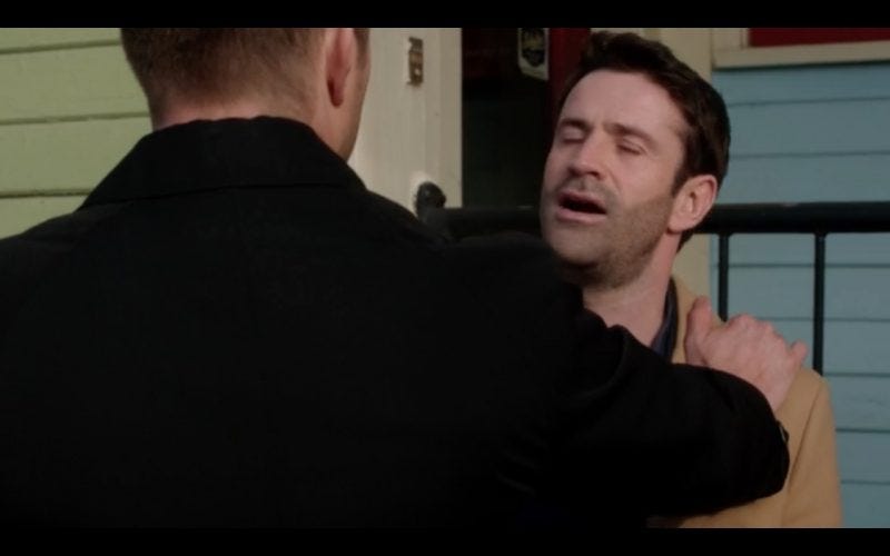 supernatural dean winchester touching mick mitch dmol supernatural dean winchester touching mick mitch dmol