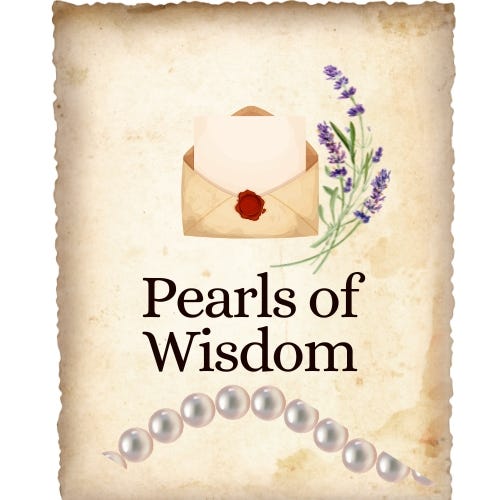 Pearls of Wisdom from Gram