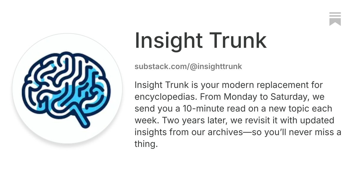 Insight Trunk | Substack