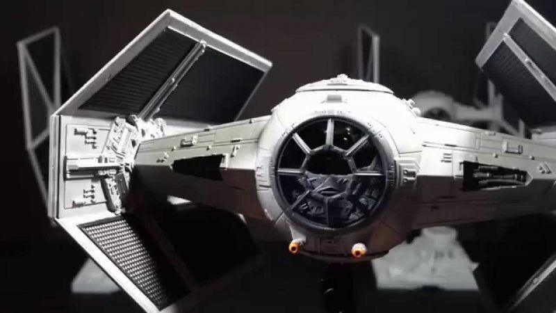 Bandai Hobby Star Wars 1 72 Tie Fighter Building Kit hot holiday gift geek toys 2017 Bandai Hobby Star Wars 1 72 Tie Fighter Building Kit hot holiday gift geek toys 2017