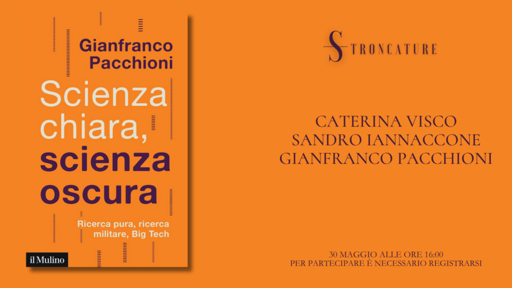 "Scienza chiara, scienza oscura" di Gianfranco Pacchioni