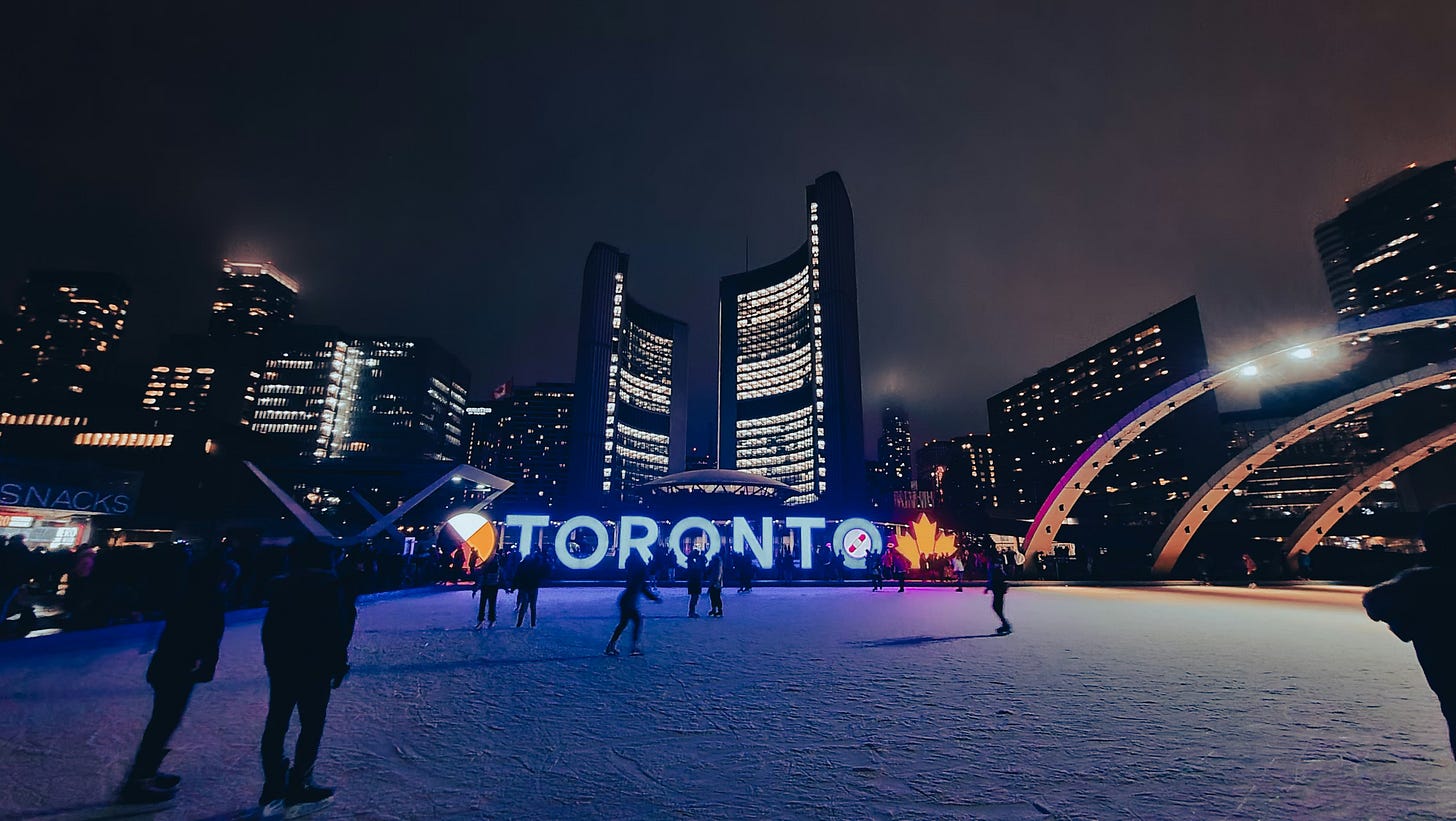 Nathan Phillips Square Skating Nathan Phillips Square Skating